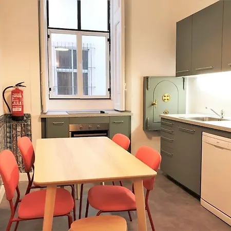 Sj1d Heart Of Baixa With New A/c * Stylish Appartement Lissabon