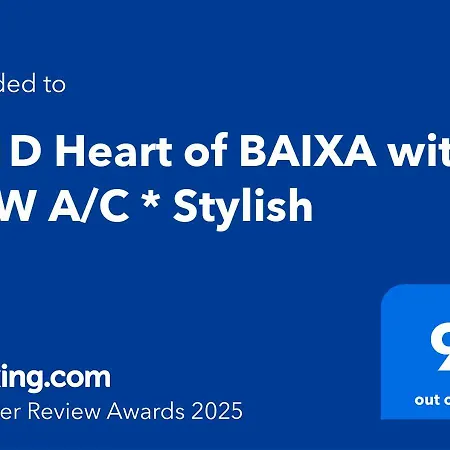 Sj1d Heart Of Baixa With New A/c * Stylish Lissabon