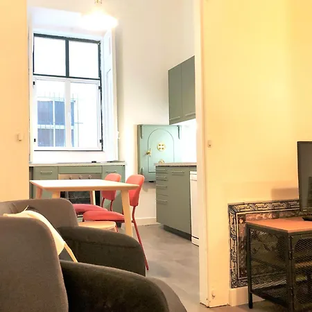 公寓 Sj1d Heart Of Baixa With New A/c * Stylish